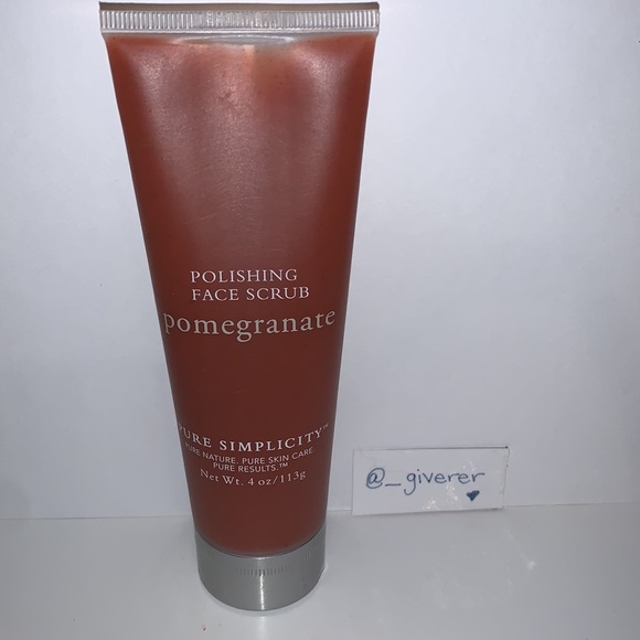 Pure Simplicity Pomegranate Polishing Face Scrub - Picture 2 of 8